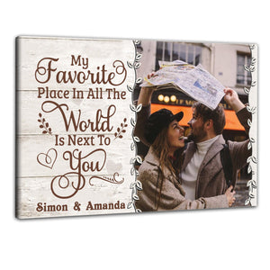 Favorite Place In All The World Custom Poster Canvas bannercanvas-gg-18.5.jpg?v=1652950977