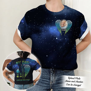 My Dad Is My Guardian Angel - Personalized 3D All Over Print Shirt - Father Memorial