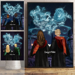 Harry Potter,  Patronus Couple Fan Art Personalized Poster - Canvas bannergg_9b6c4557-46c3-4111-ae67-259fd7cafed3.jpg?v=1639470909