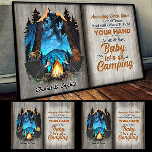 Baby Let's Go Camping - Personalized Poster & Canvas - Gift For Couple bannergg_f9bb9570-6dab-48f2-948b-9fbcb2463400.jpg?v=1644983339