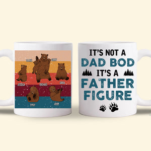 Daddy Bear Not A Dad Bod Custom Mug Gift For Father