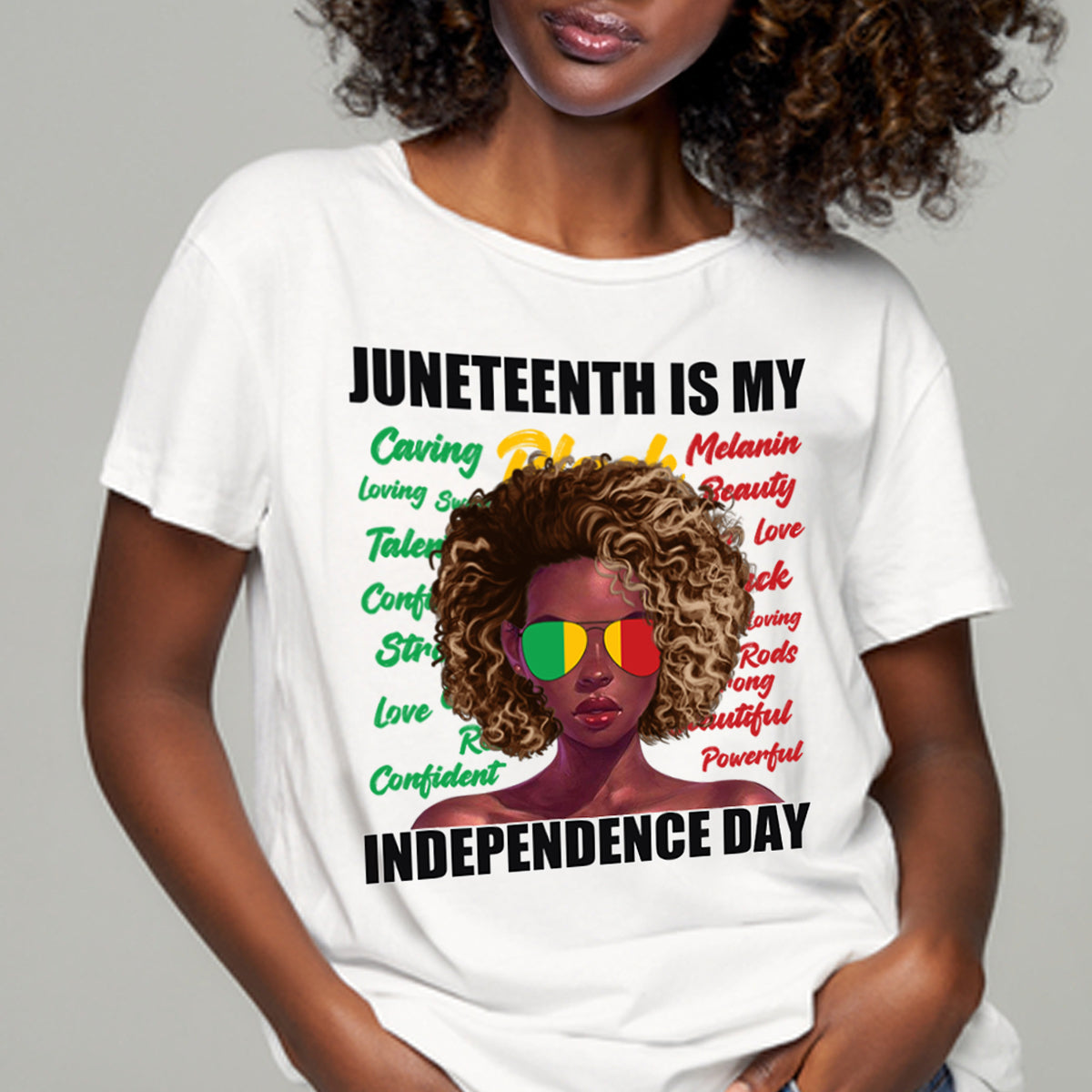 Juneteenth in my Independence Day Custom Apparel
