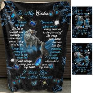 Love You Now And Forever - Personalized Blanket - Gift For Son bannernottile_ed62d289-fb29-4a8b-87cf-dde1fe1e9191.jpg?v=1644998269
