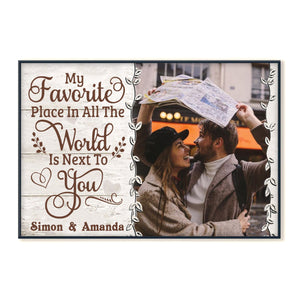 Favorite Place In All The World Custom Poster Canvas bannerposter-gg-18.5.jpg?v=1652950977