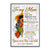 Mom And Sunflower Everything I Am - Personalized Canvas - Gift For Mom