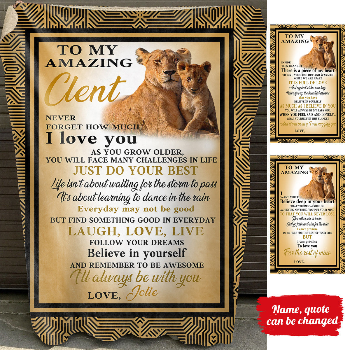 I Will Always Love You - Personalized Blanket - Gift For Daughter Or Son bannertitle_d2a5d1c8-0a92-4717-9b8e-f75ecab0aa12.jpg?v=1644998327