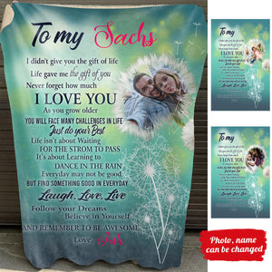 Believe In Yourself - Personalized Photo Blanket - Gift For Bonus Daughter bannertitle_ffc3f94a-9a93-4f34-b5d8-98cf9ee29861.jpg?v=1644998322