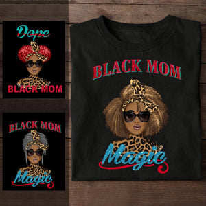 Black Mom Personalized Apparel