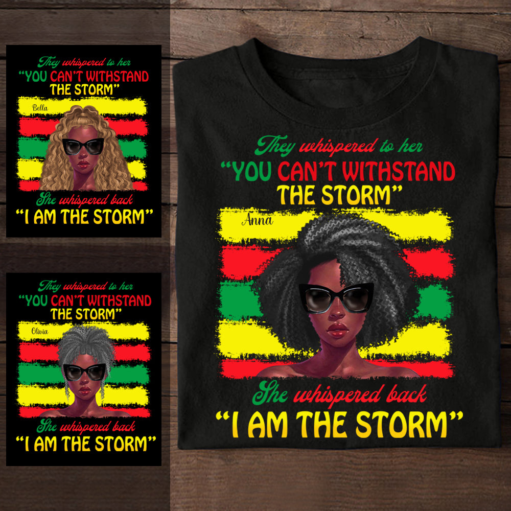 You Can't Withstand The Storm Personalized Apparel