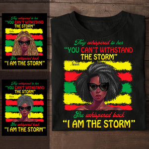 You Can't Withstand The Storm Personalized Shirt