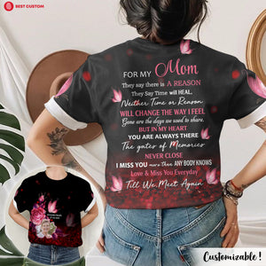 In My Heart You Are Always There - Personalized 3D All Over Print Shirt - Memorial