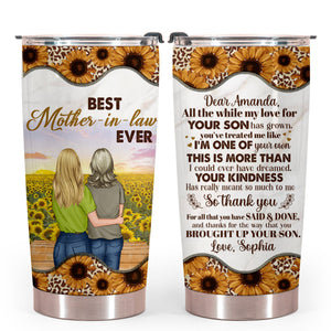 Your Kindness Has Really Meant So Much To Me, Mother's Day Gifts For Mother In Law - Personalized Tumbler - Gift for Mother-in-law