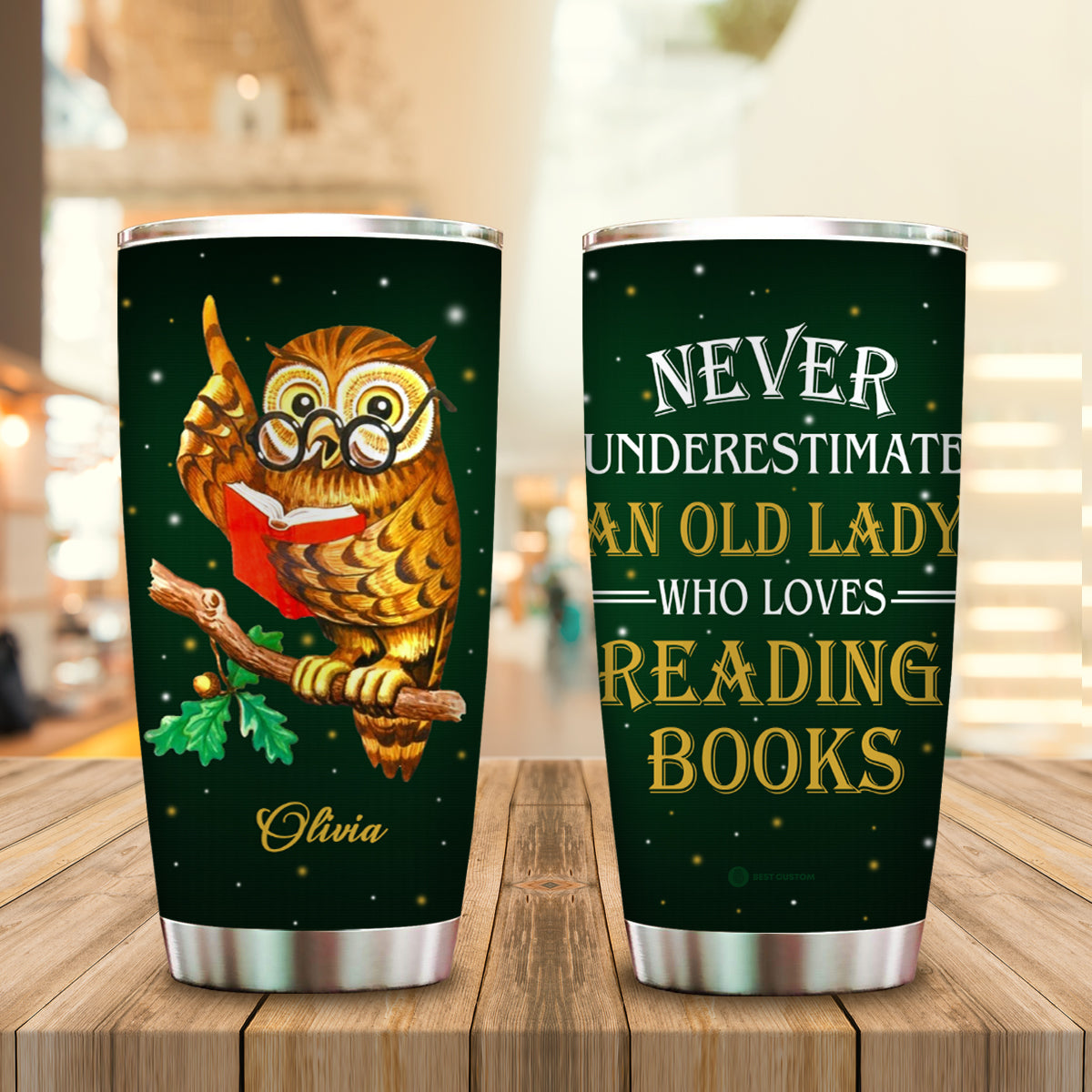 Book, Tumbler, Owl Old Lady Who Loves Reading Books bannertumbler_owloldlady_gg16.1.jpg?v=1643168920