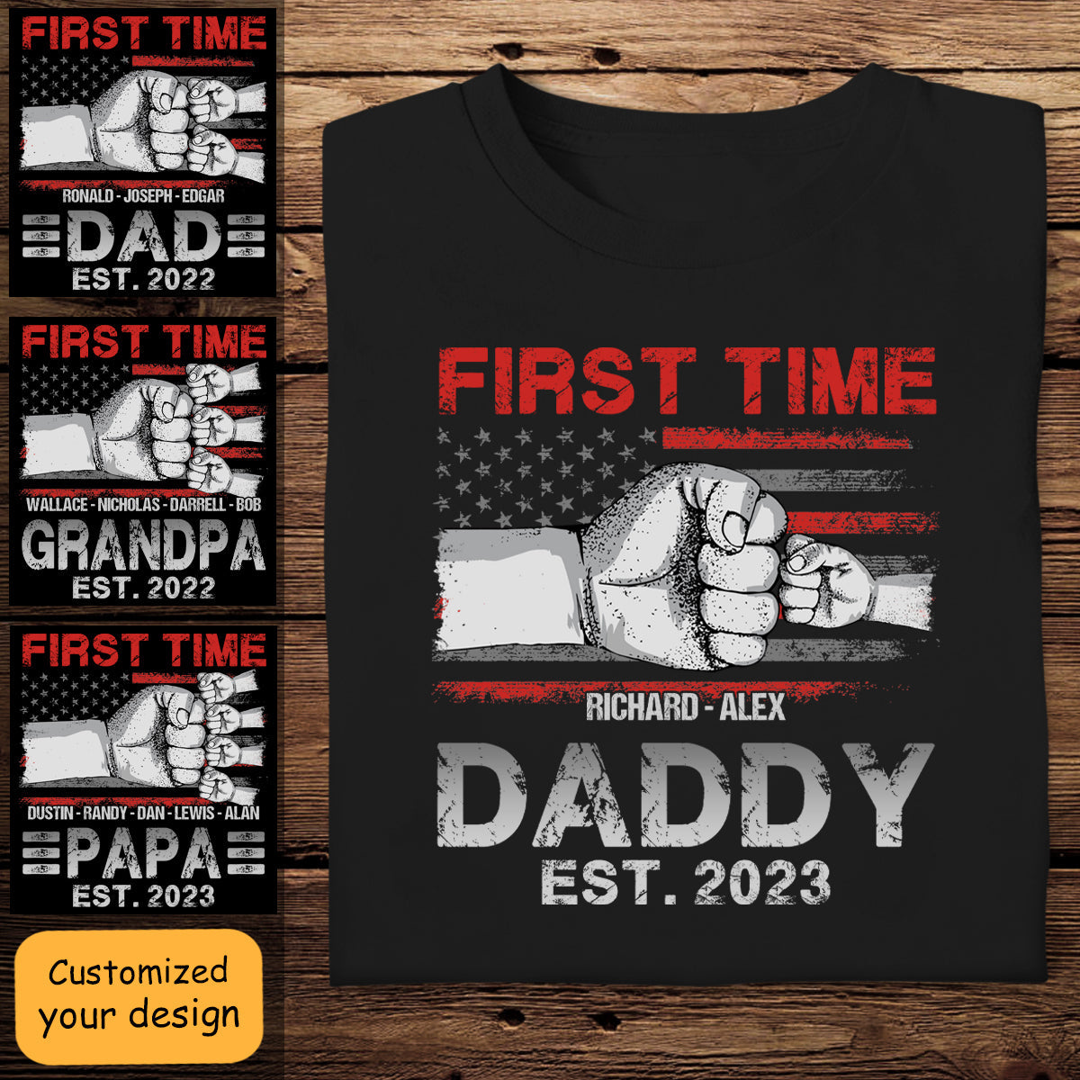 First Time Daddy - Personalized Apparel - Gift For Father bn-fb-643cca81c72963000892228f_07823539-6ba0-45ff-baf2-701ef7147d07.jpg?v=1682567300