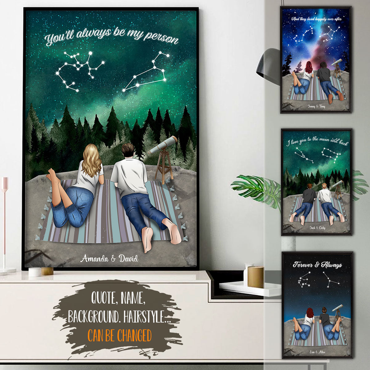 Laying Under The Stars Couple Personalized Canvas You'll Always Be My Person AM07 bn1_52a948b8-0ef8-48e4-93aa-538ad945f240.jpg?v=1617182307