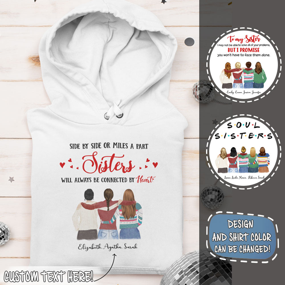 Hugging Sister Cozy Sisters Will Always Be Connected By Heart Personalized Apparel bn2_be29f8ed-4f44-44b5-9fa9-d583247845ac.jpg?v=1615859157