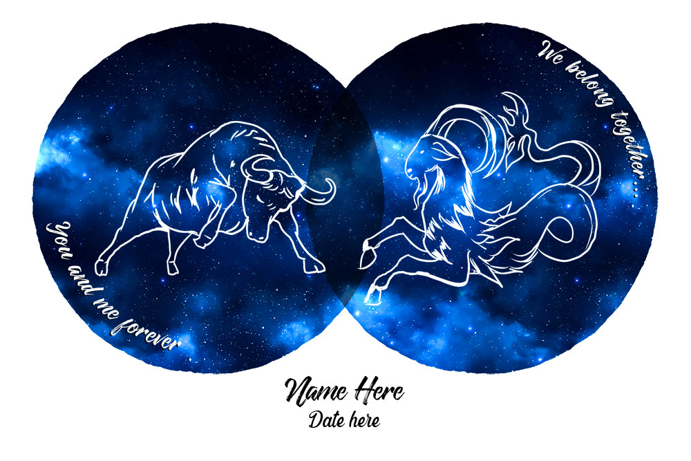 Zodiac I Belong With You Personalize Mug Gift For Couple