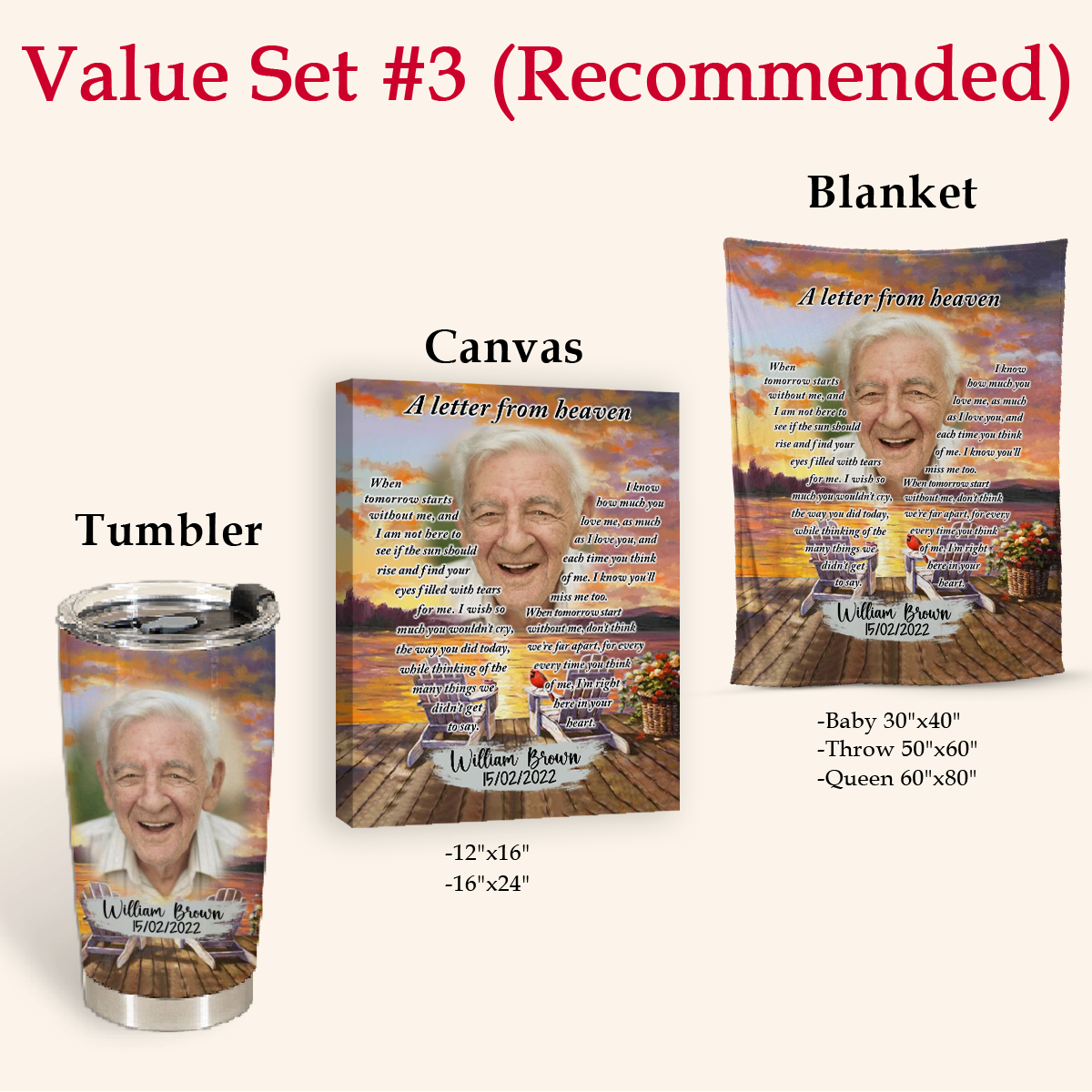 Memorial Gift - A Letter From Heaven Cardinal Bird - Personalized Insulated Tumbler