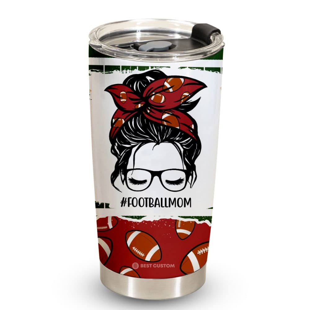 Sport Mom Life's - Personalized Photo Tumbler - Gift For Football Mom, Soccer Mom, Baseball Mom, Tennis Mom, Basketball Mom, Softball Mom