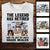 The Legend Has Retired Personalized Apparel Dog Lovers
