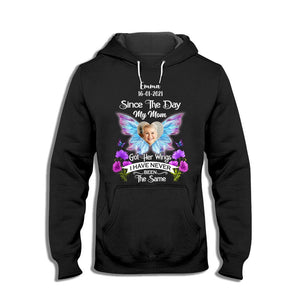 Since The Day Someone Got Wings - Personalized Photo Apparel - Memorial