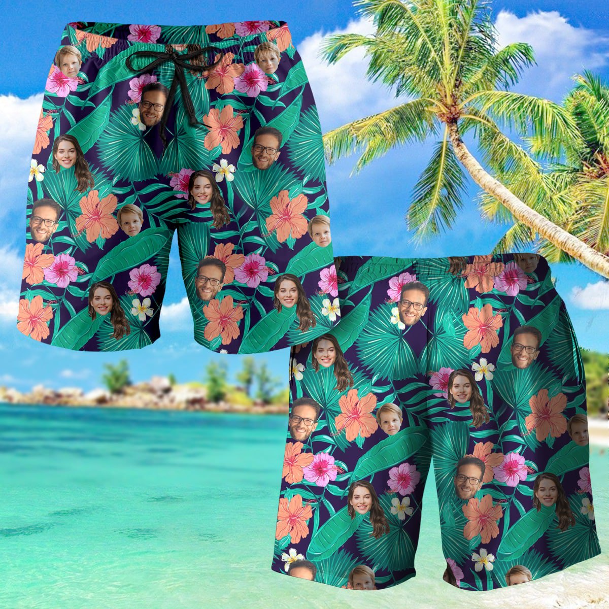 Summer Hawaiian Custom Face - Personalized AOP Hawaiian Shirt - Gift For Couple photo_2022-07-05_09-39-59.jpg?v=1656988952