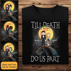 Love You Till Death Do Us Part Personalized Apparel - Halloween photo_2022-08-27_11-51-53.jpg?v=1661575930