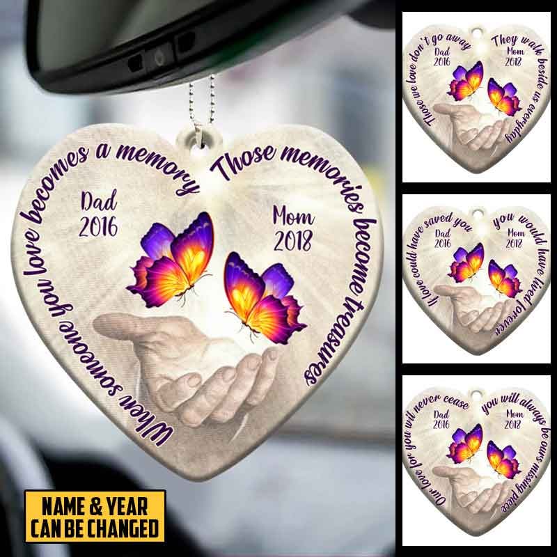 Butterfly The Moment Your Heart Stopped Mine Changed Forever Personalized Ornament Memorial photo_2022-09-13_11-27-10.jpg?v=1663043269