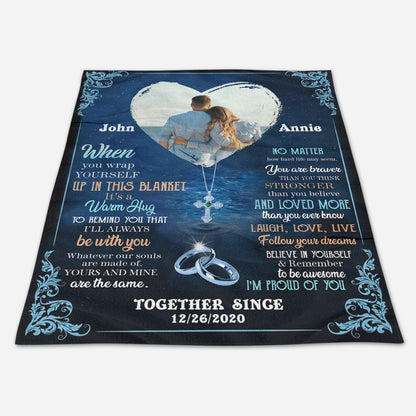 When You Wrap Yourself Up In This Blanket - Gift For Wife