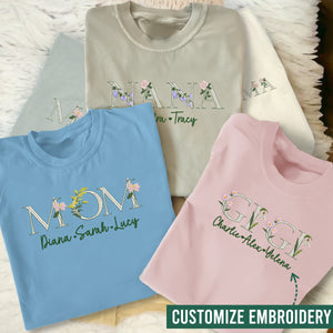 Mama Embroidered Fall Floral - Personalized Embroidered Apparel - Gift For Mother, Grandma, Sister photo_2023-06-29_11-17-01.jpg?v=1688012623