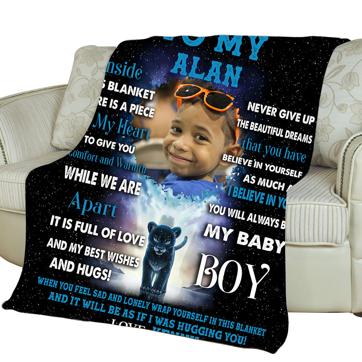 I Pray That You Are Safe And Happy - Personalized Photo Blanket - Gift For Son preview_e47c0bd1-0e23-4f18-a104-fa6d241f3a3d.jpg?v=1644998345