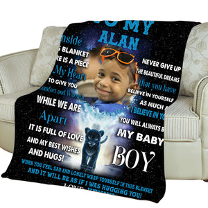 I Pray That You Are Safe And Happy - Personalized Photo Blanket - Gift For Son preview_e47c0bd1-0e23-4f18-a104-fa6d241f3a3d.jpg?v=1644998345