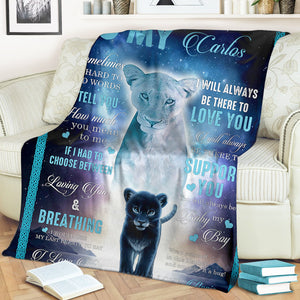 Wrap Yourself In This Blanket - Personalized Blanket - Gift For Son preview_48741d2c-0265-4572-8de6-983183e9b2dc.jpg?v=1644998332