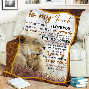 I Love You For The Rest Of Mine - Personalized Blanket - Gift For Son preview_d93a6a3a-08dd-40c8-990d-af293bbbd049.jpg?v=1644998324