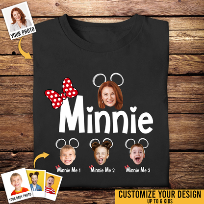 Custom Shirts With Pictures - Minnie - Personalized Gift For Mother's Day