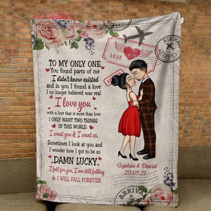 Personalized You Are The Only One I Want To Annoy For The Rest Of My Life Blanket Husband's Gift Flannel Sherpa - CALL